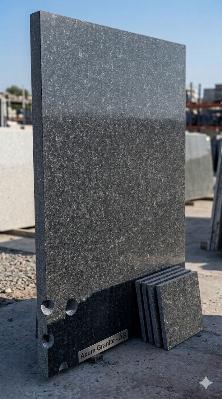 Axum Granite — black granite from Axum Granite, Addis Ababa
